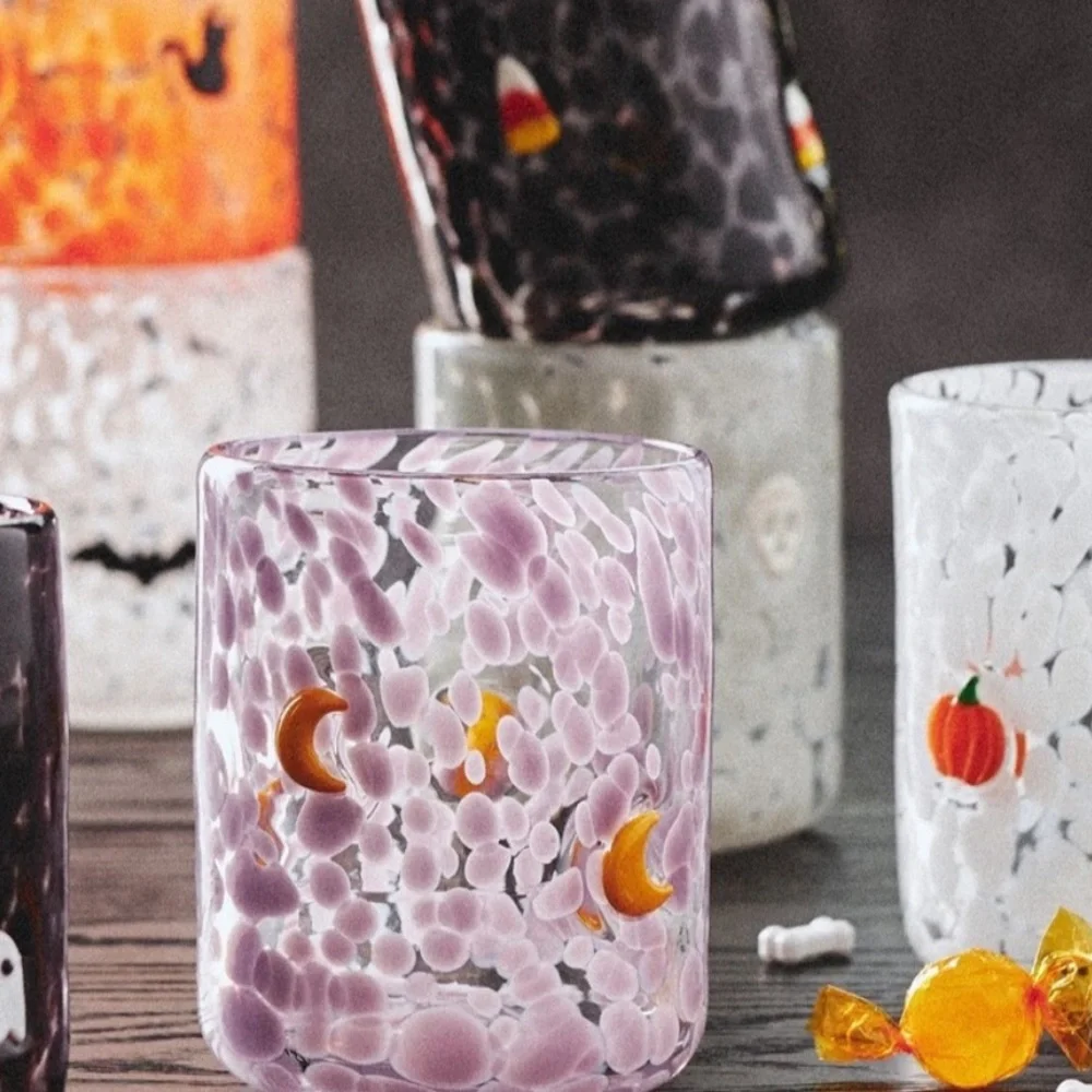 Skull icon mystic juice glass